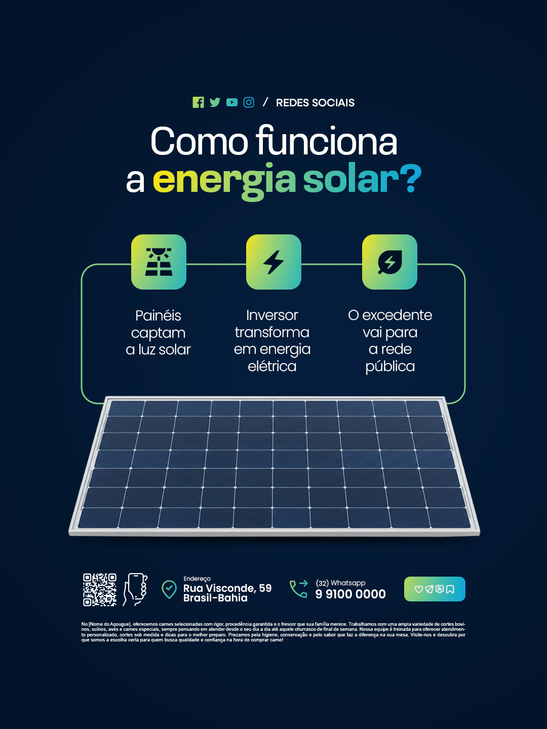Como funciona a energia solar