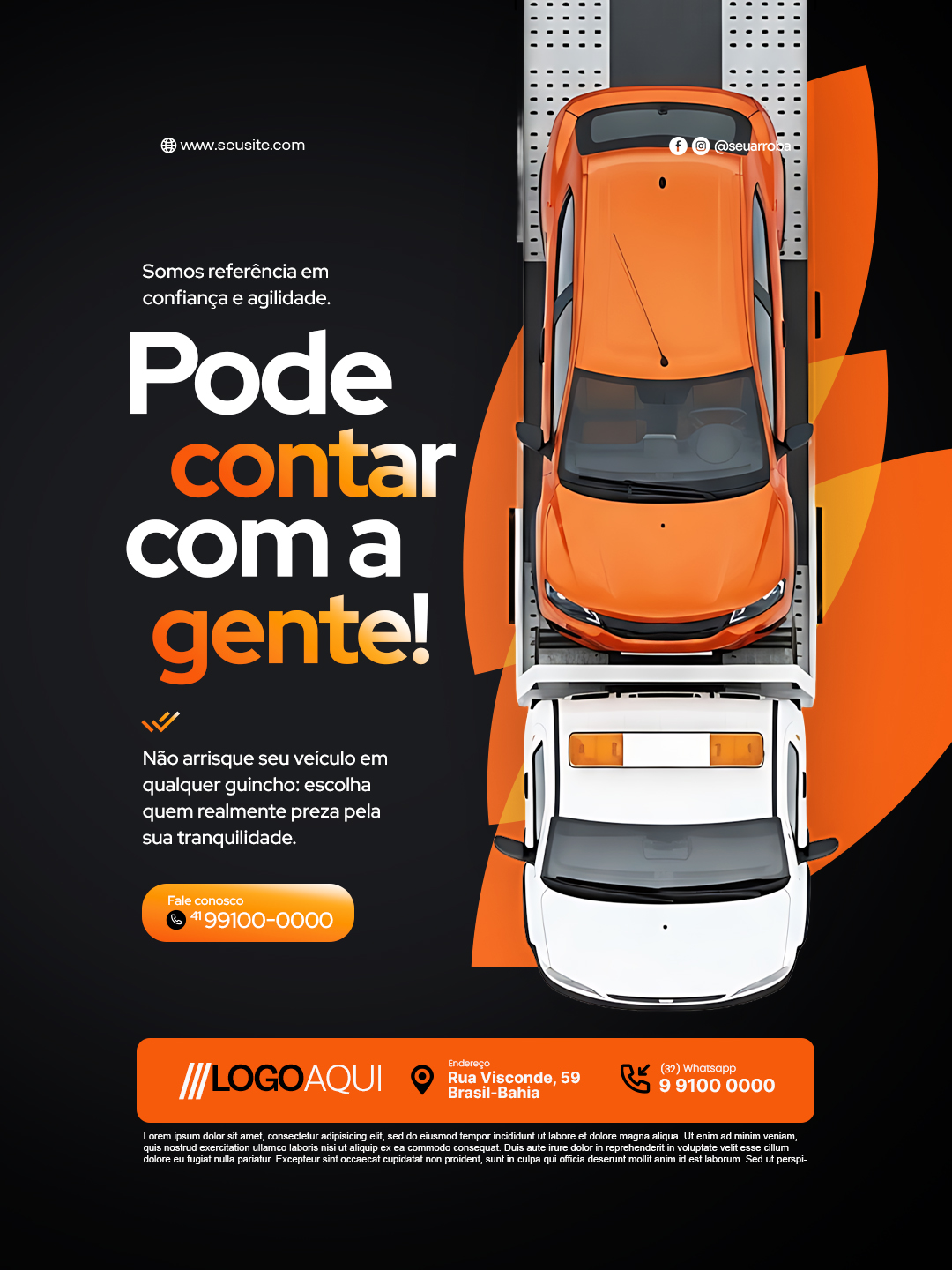 Pode contar com a gente