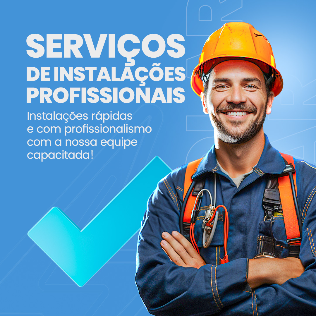 Serviços de instalações profissionais