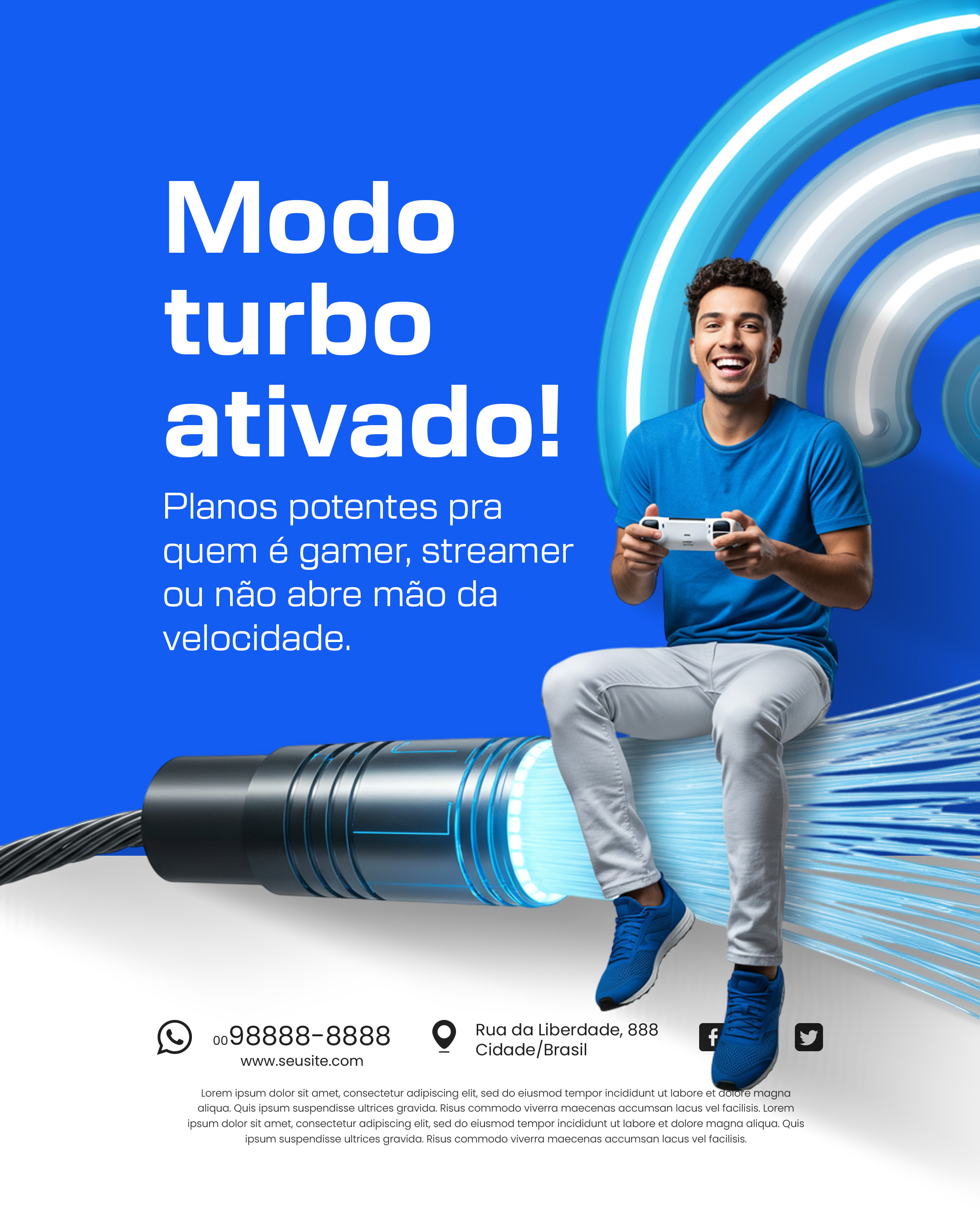 Modo turbo ativado