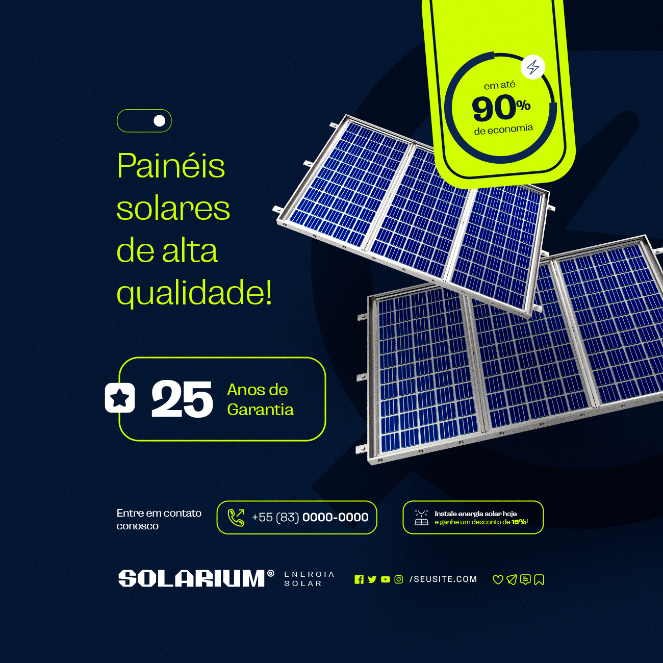 Painéis solares