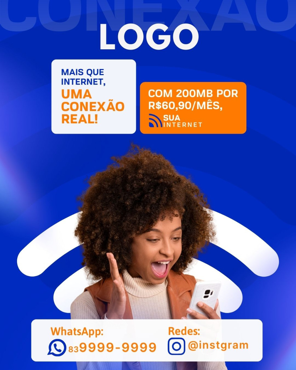 Post feed provedor de internet mais que internet