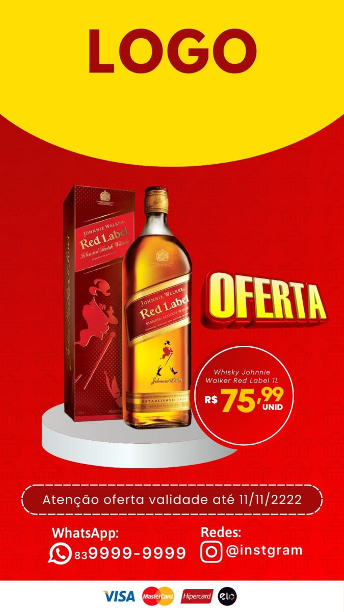 Post story supermercado oferta