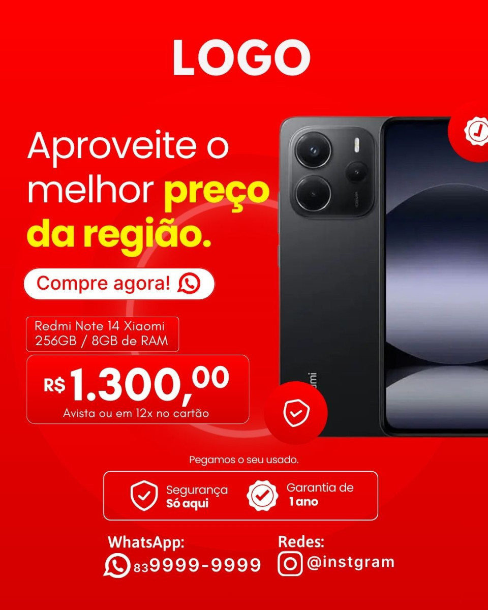 Post feed Loja celular aproveite o melhor preço